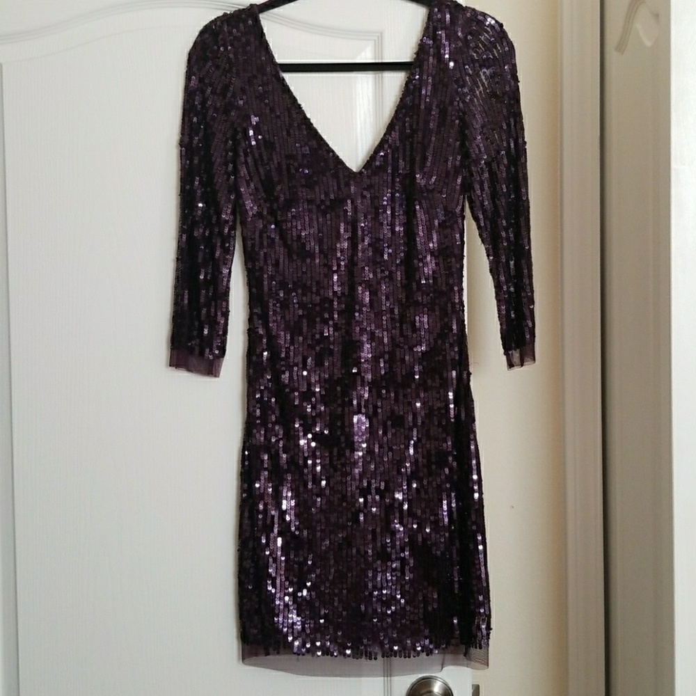 Mid Sleeve Cocktail Dress
