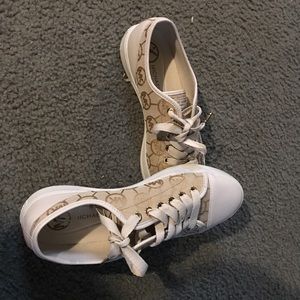 Michael Kors canvas shoes