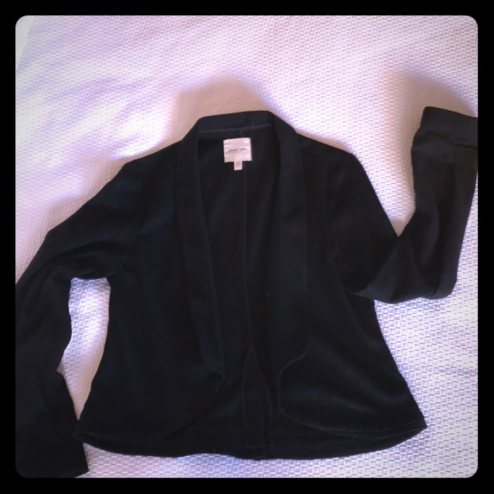 Silence + noise black blazer size L