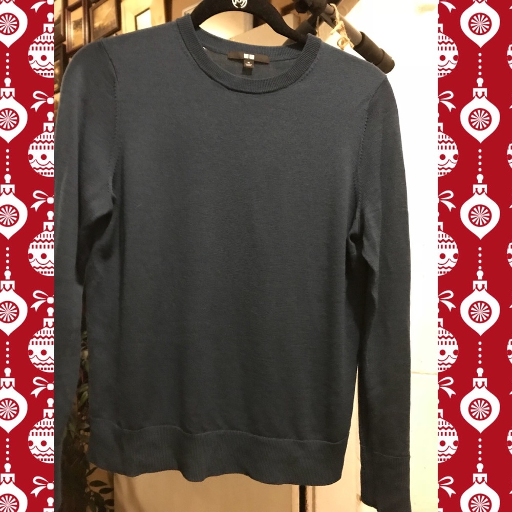 Dark Blue Uniqlo Sweater