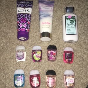 bath and body works & VS products