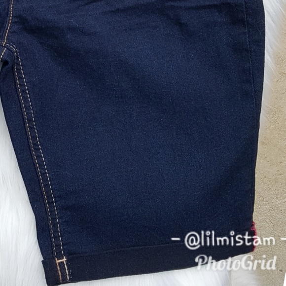 {2 for $10}Girls Jordache Denim Bermuda Shorts - Picture 6 of 8