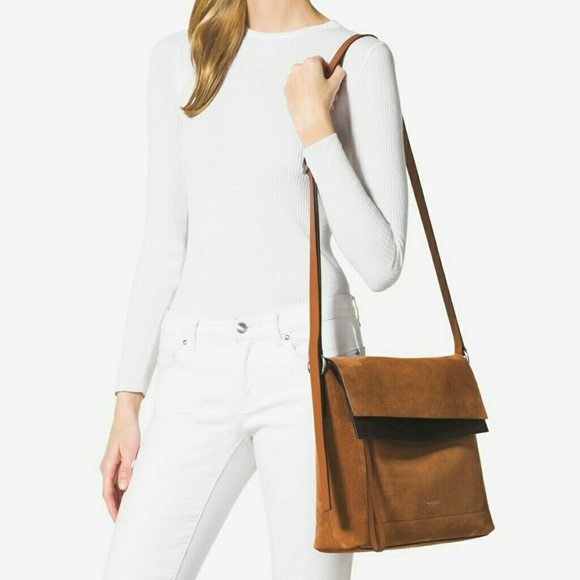 Michael Kors Sedona Suede Messenger - Picture 3 of 15