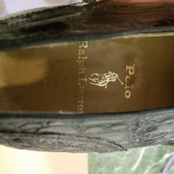 Ralph Lauren polo alligator croc dress shoes main image 6