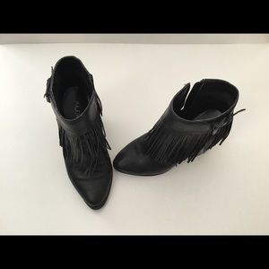 ALDO Fringe ankle bootie