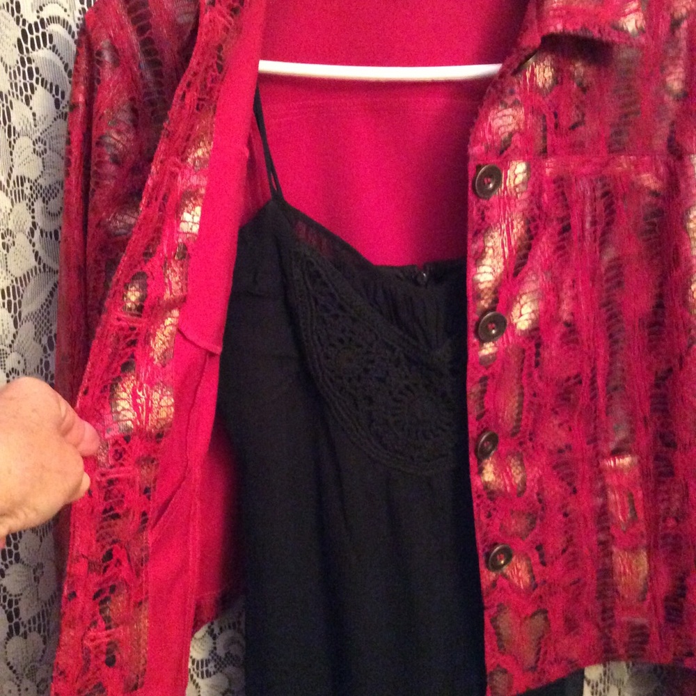 Vintage Linear Jacket - image 2