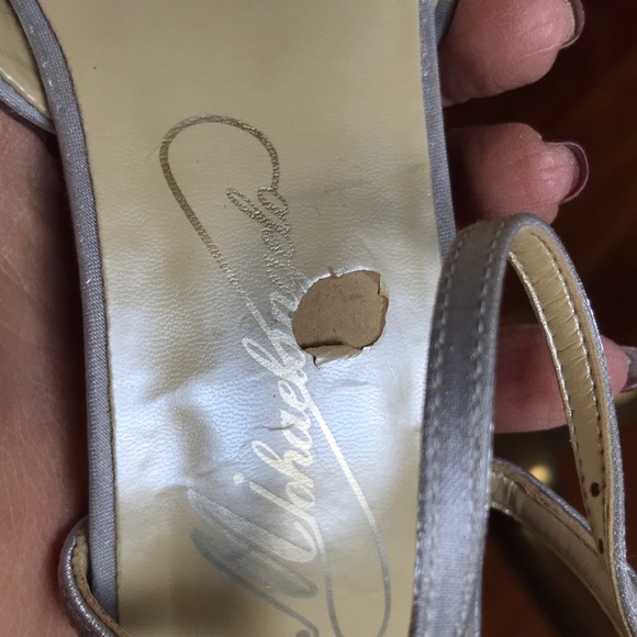 NYE  🥂 Silver Cocktail Sandal with Sequins - Picture 5 of 5