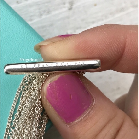 Tiffany & CO Multi strand Mesh silver bracelet - Picture 3 of 4