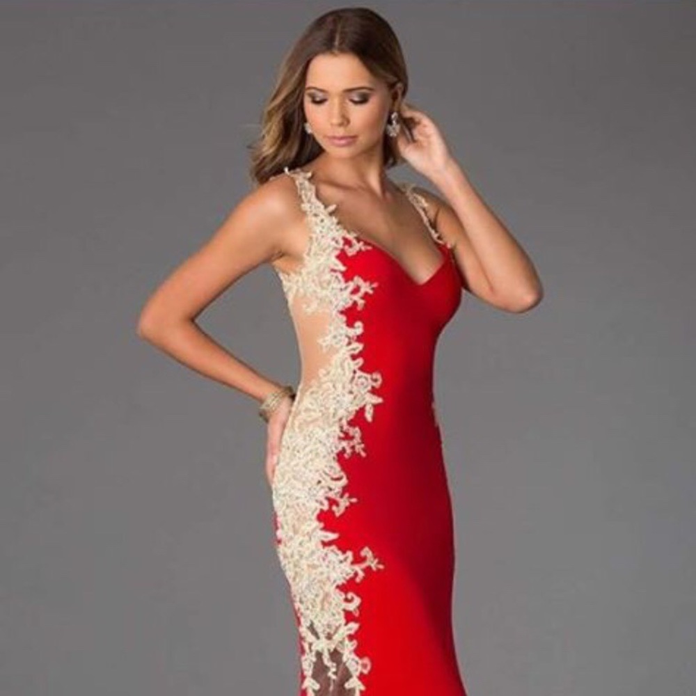 Maxi prom dress