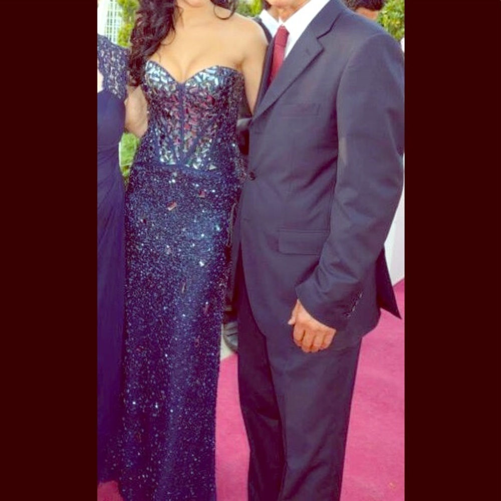 Beaded Sherri Hill gown