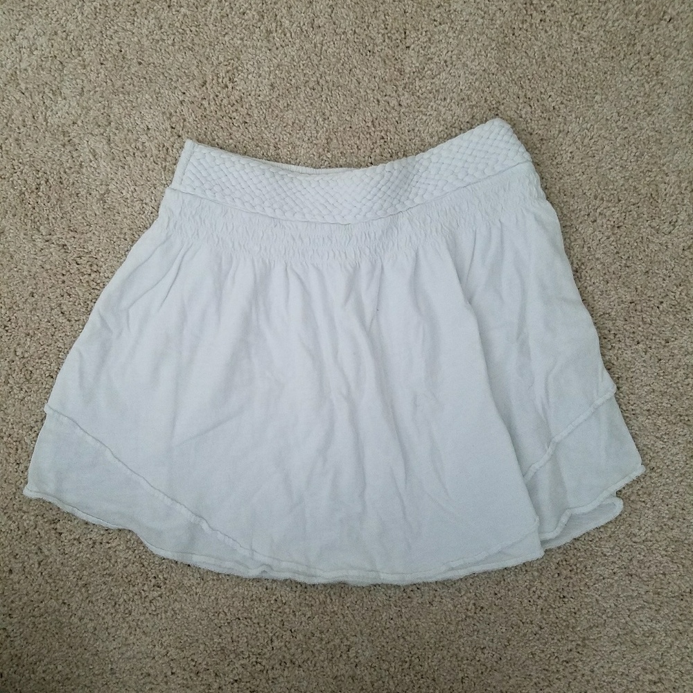American Eagle White mini Skirt