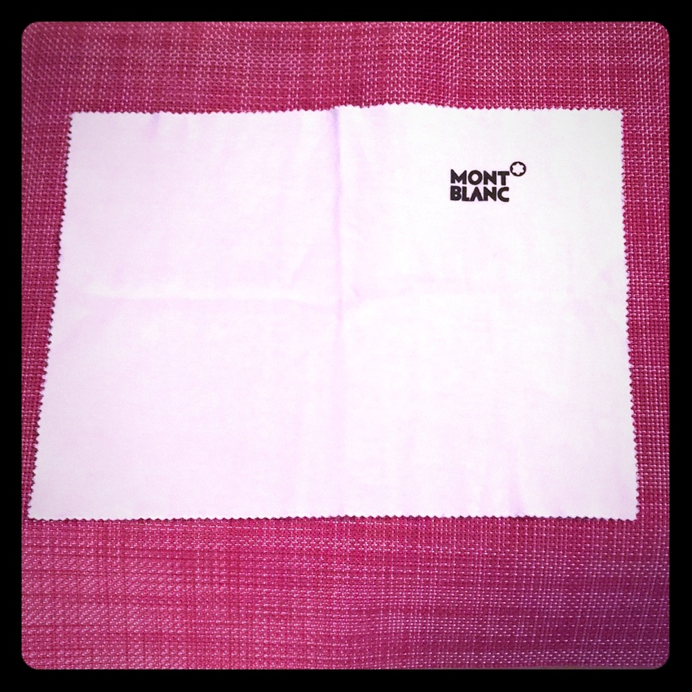 Mont Blanc cleaning cloth