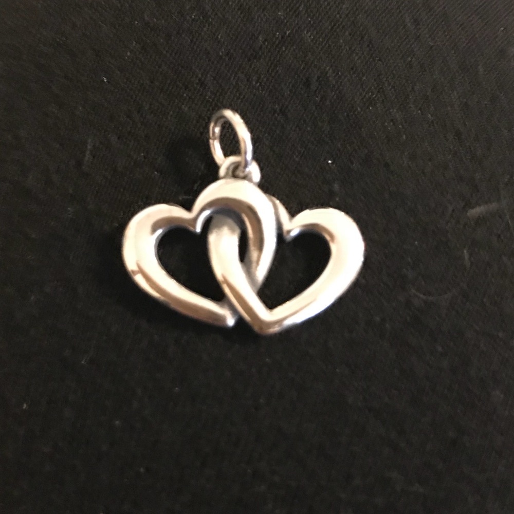 James Avery Linked Hearts charm