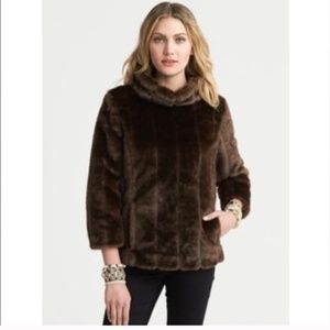 Faux Fur Pullover