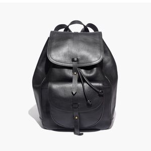 Madewell Transport Rucksack Backpack Black