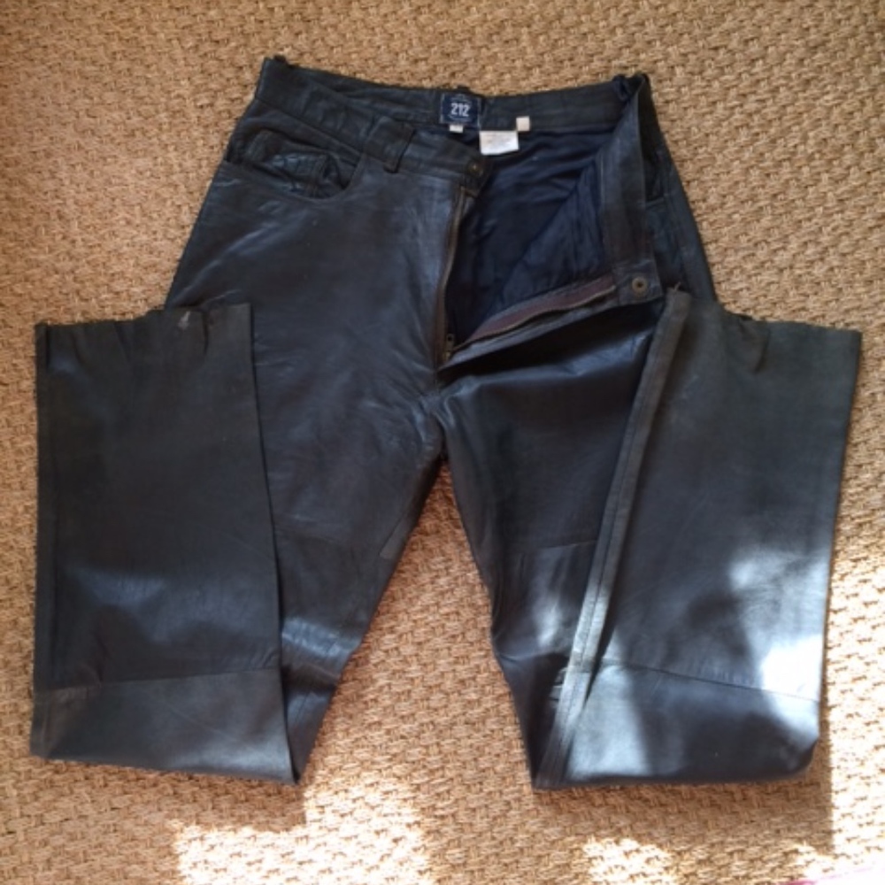 212 Degrees Motorcycle/Motocross Leather Pants, 34
