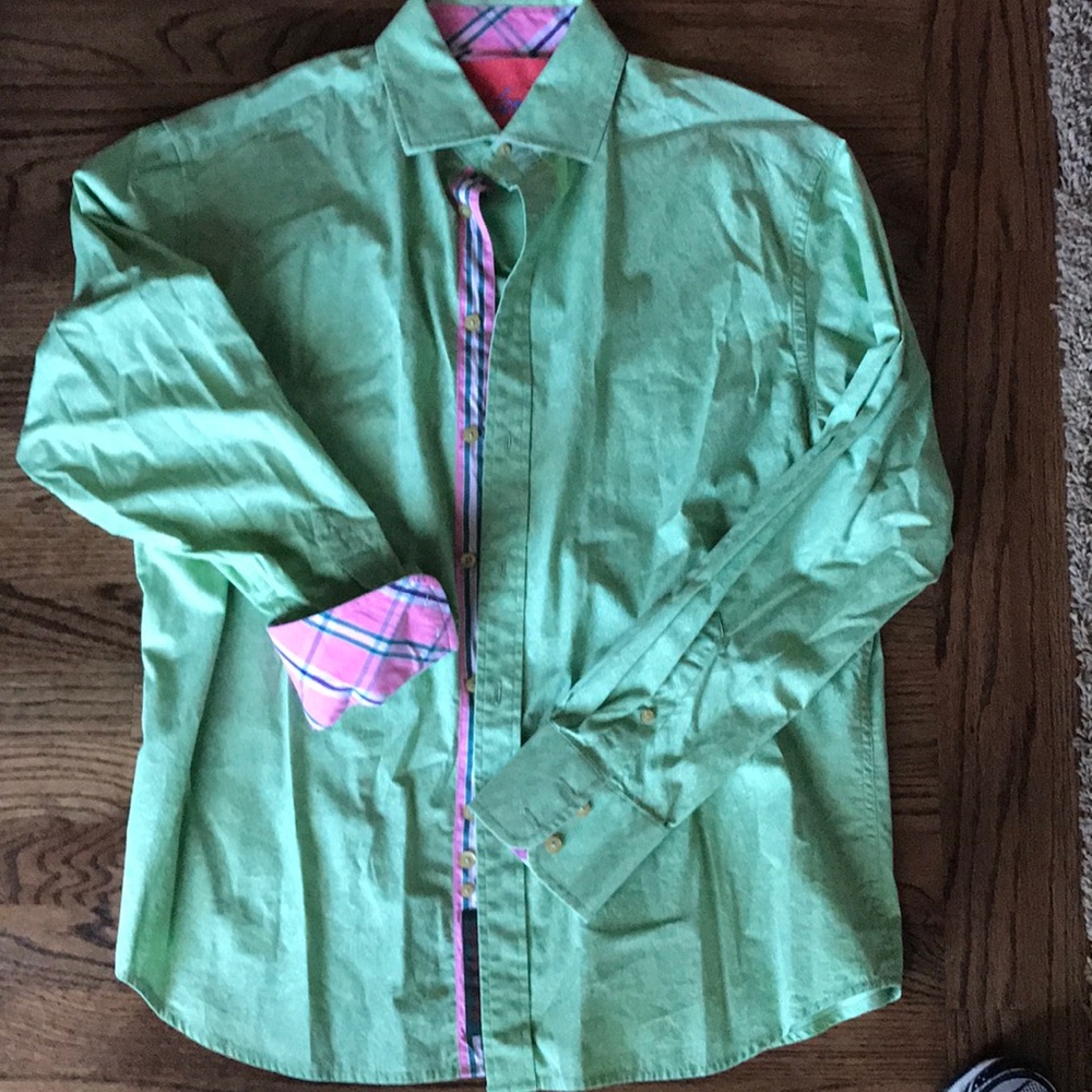 Robert graham long sleeved button down