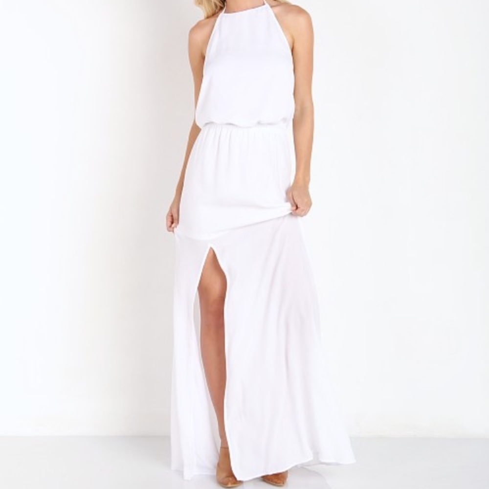 Show me your Mumu white maxi