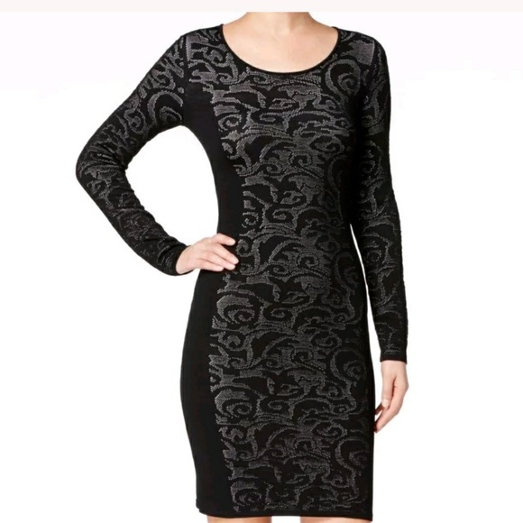 NWT HOT Calvin Klein Woven Sweater Dress RETAIL $134 - Picture 6 of 7