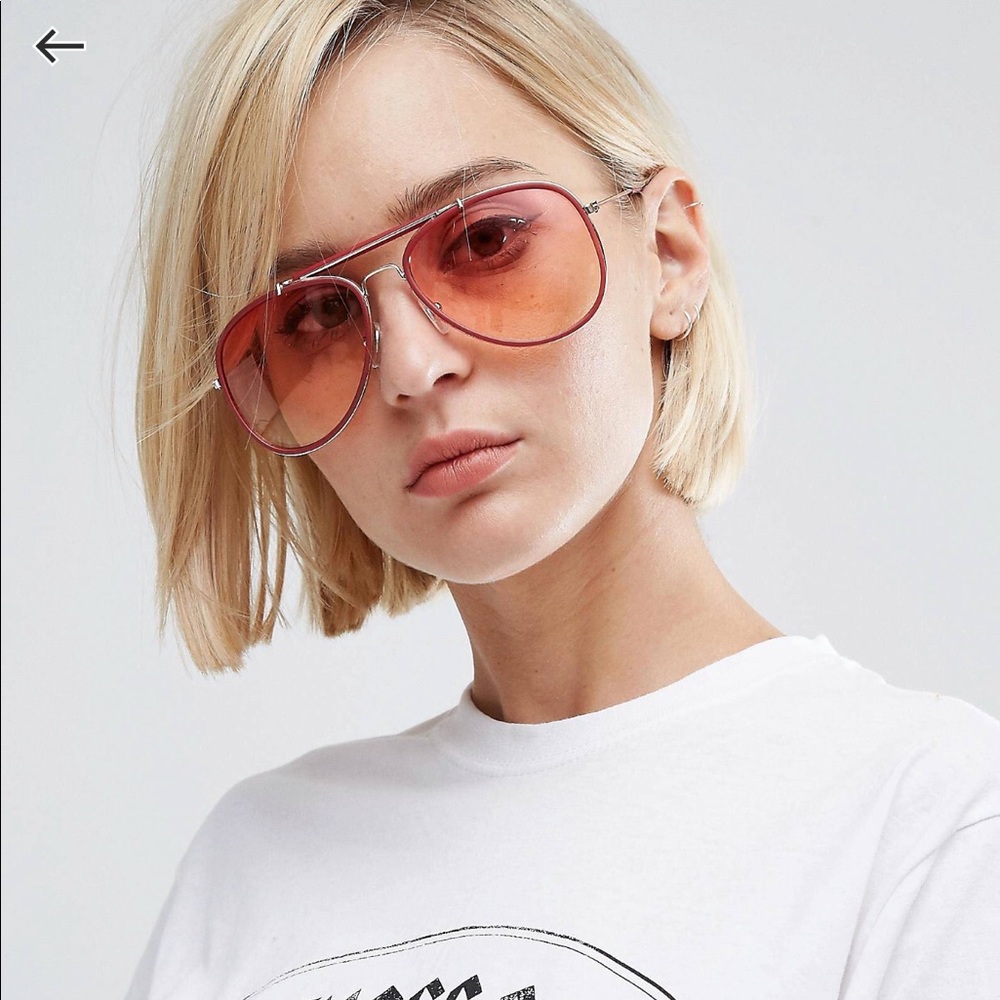 ASOS red tinted shades