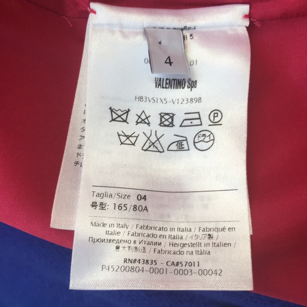 VALENTINO hot pink dress, 4, Authentic! - Picture 7 of 8