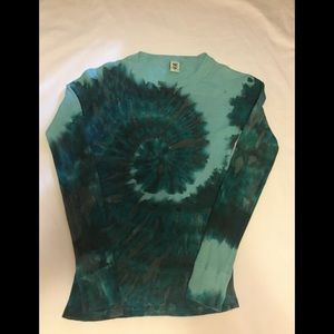 Lucky Brand Tie Dyed Thermal Shirt