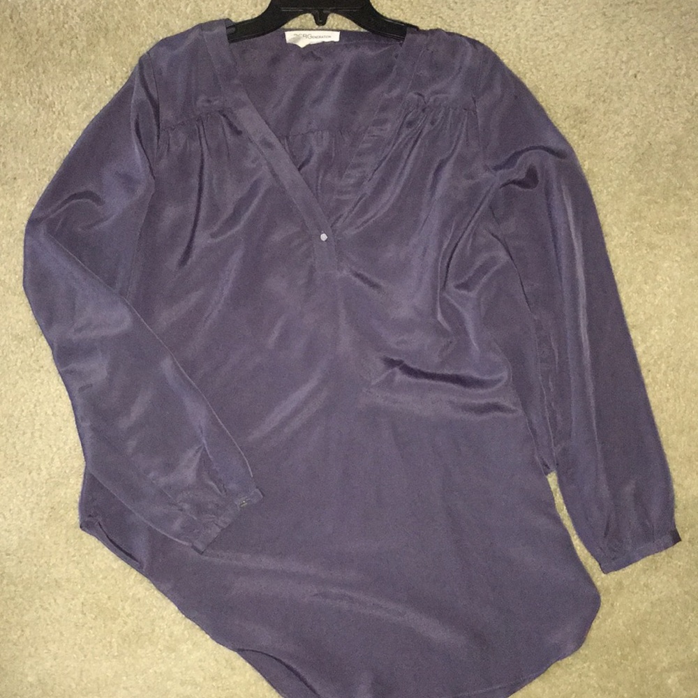 Gray/Purple blouse