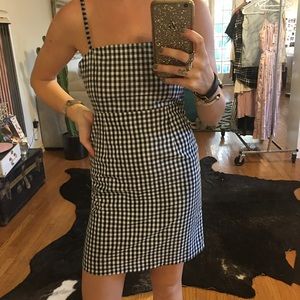 Checkered Mini Dress - XS