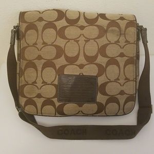 Coach messenger/ laptop bag