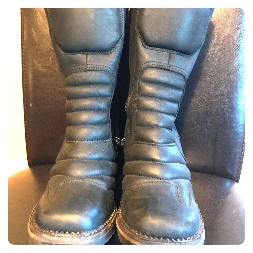 Jeffrey Campbell Sonic Moto Boots