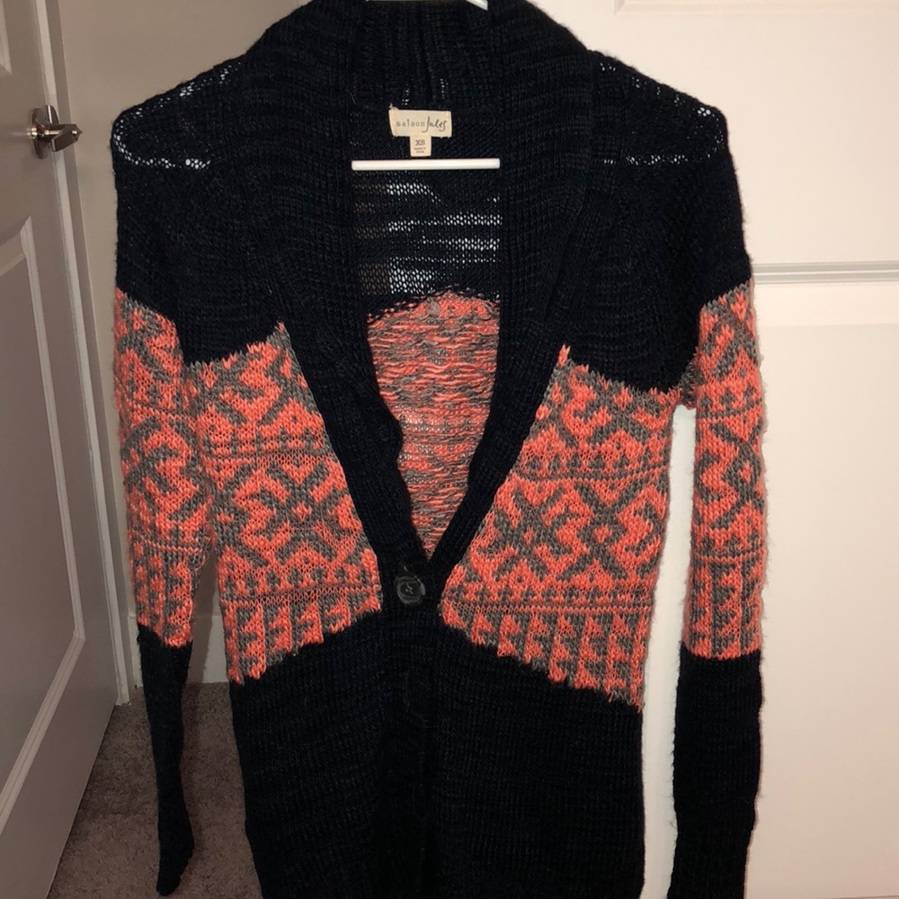 Knit cardigan
