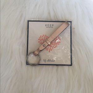 Keep Collective Rose Gold Keychain