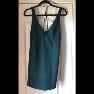 Trafaluc dark green dress size M.