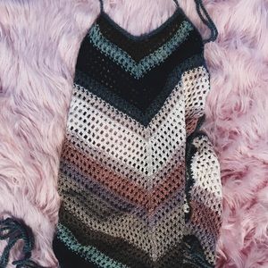Crochet halter top