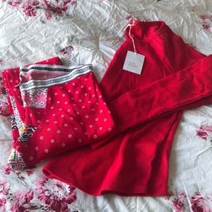 Victoria’s Secret thermal pajamas
