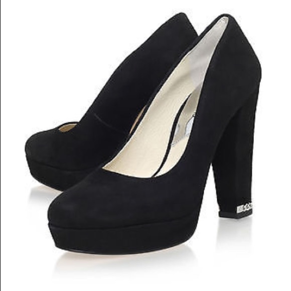 Michael Kors Shoes - Michael Kors Women's Black Sabrina Platform Shoes