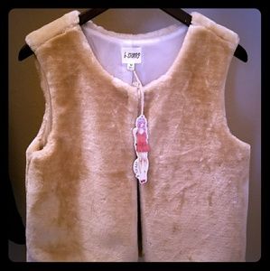 Faux fur vest