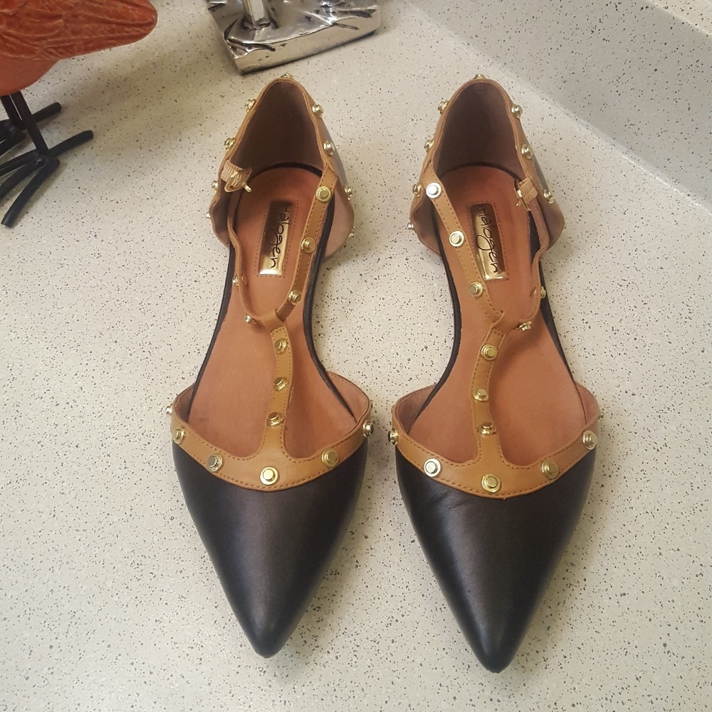 Halogen Olson Leather Flats