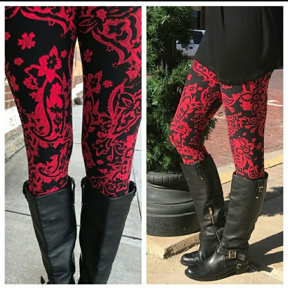 Infinity Raine Pants - Sale🔥🔥 Paisley Print Leggings