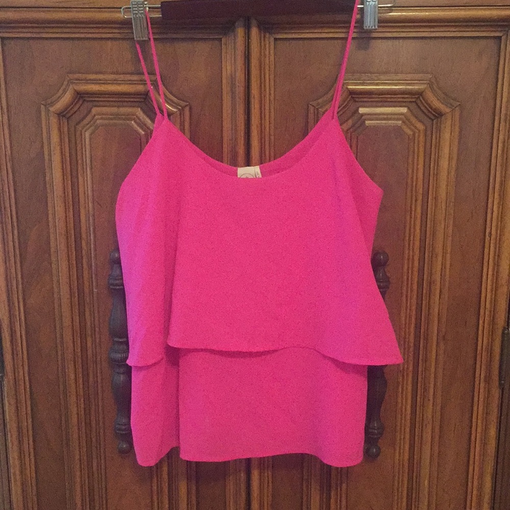 Spicy Pink Top - Perfect for Layering