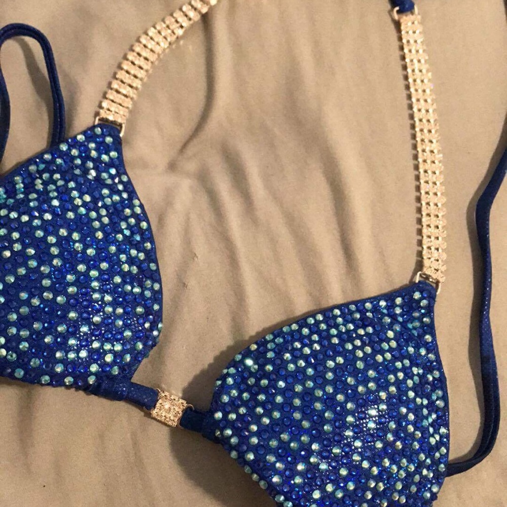 2-DAY PRICE DROP! NPC Bikini Blue Crystals