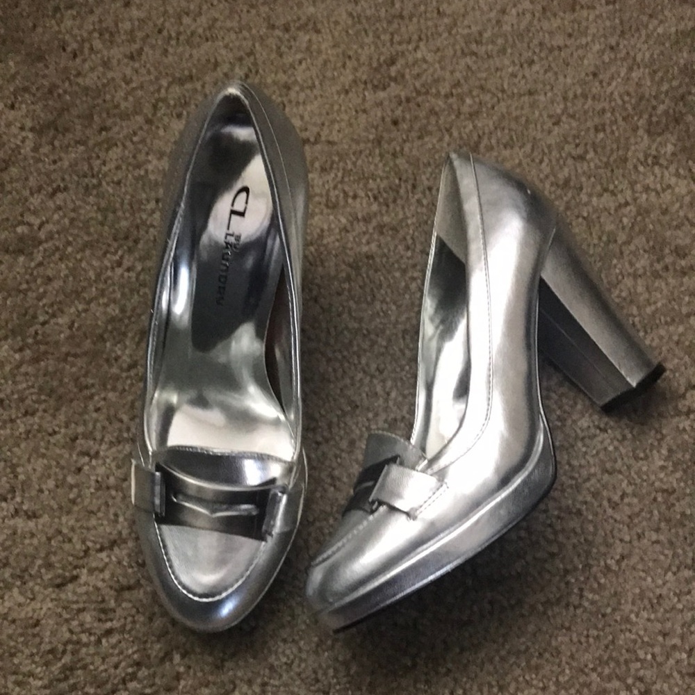 New Chinese Laundry silver shoes