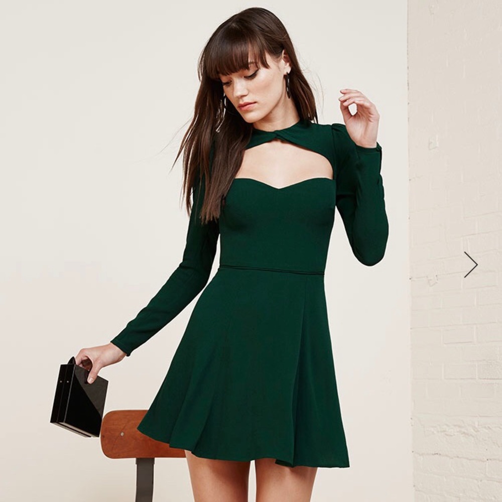 *SOLD* Reformation SOLD OUT Whiskey Dress