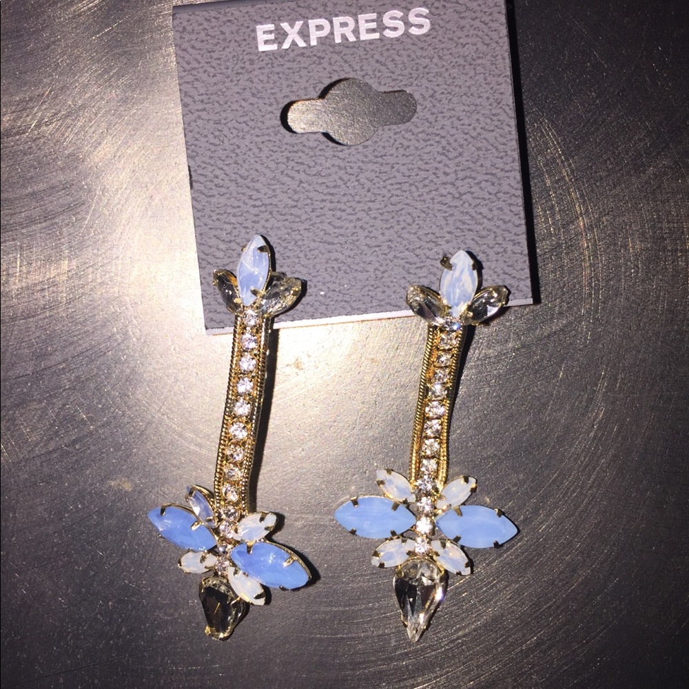 Express crystal  dangly earrings