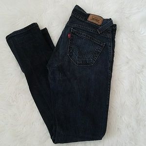 Levi  slouch skinny and 504s