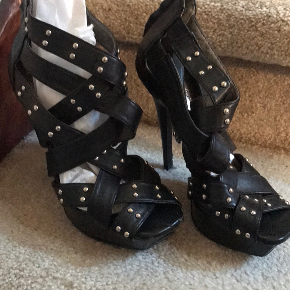 Charlotte Russe Leather Heels