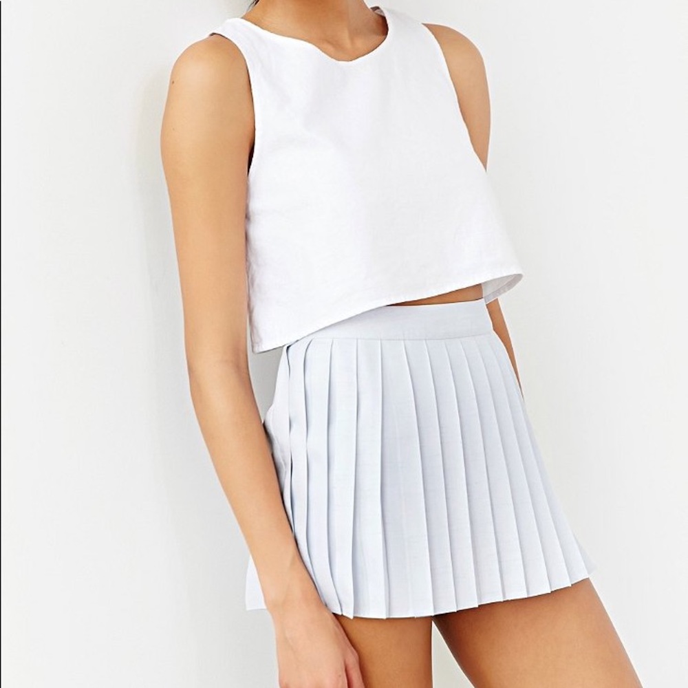 Silence + Noise Eloise Pleated Skort