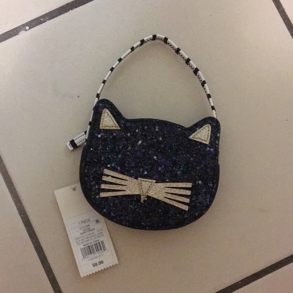 Mini cat purse new with tags