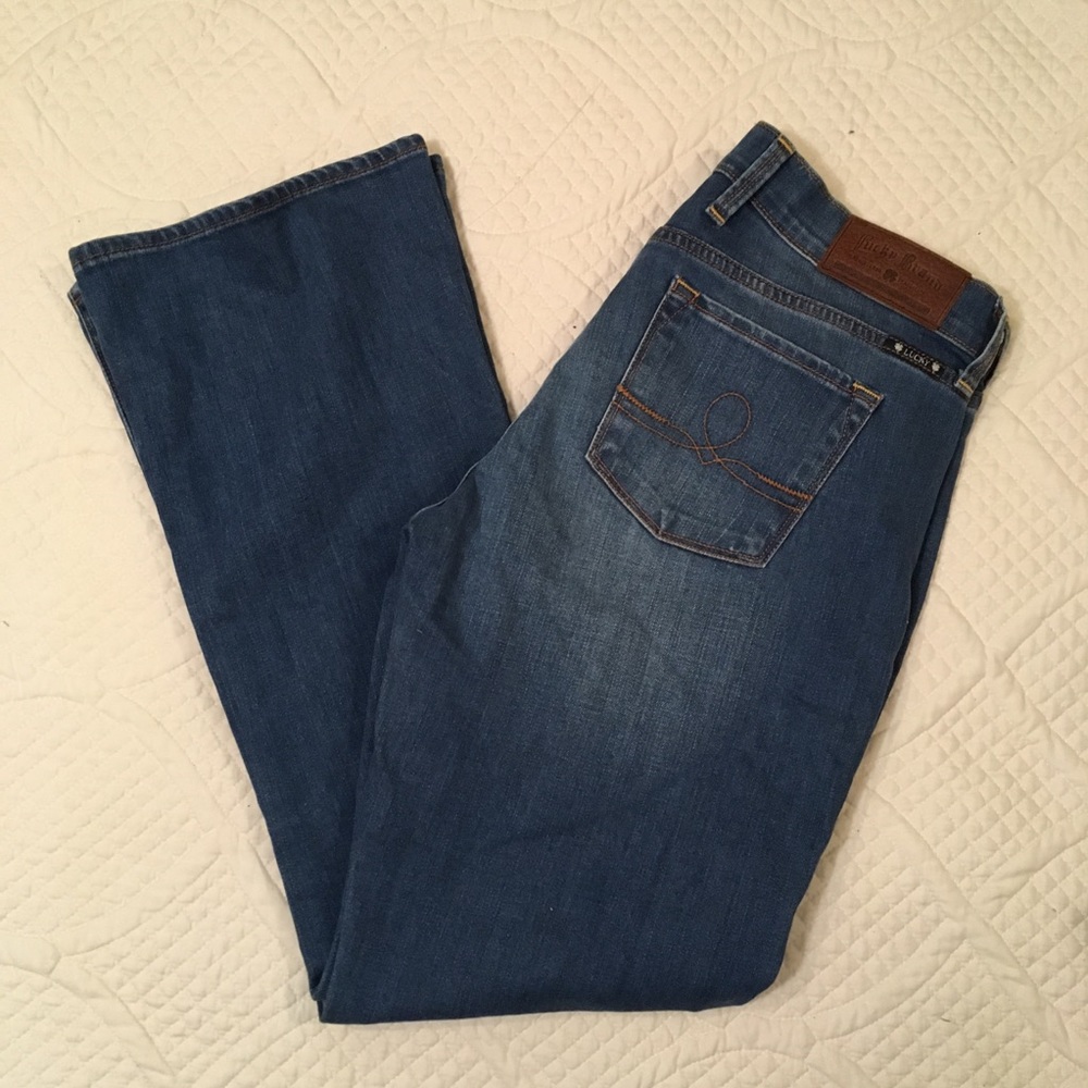 Lucky Brand Sofia Boot Med Wash Jeans Size 10/30