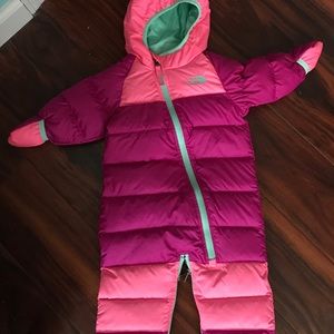 North Face infant Snow Suit